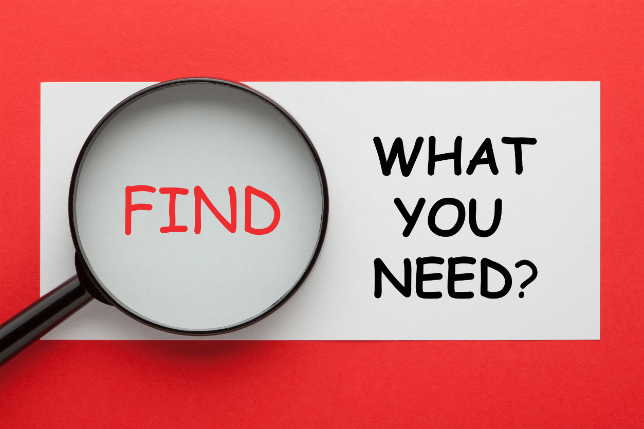 Znajdź to czego potrzebujesz, zidentyfikuj swoje potezeby zanim przystąpisz do procesu zmiany.